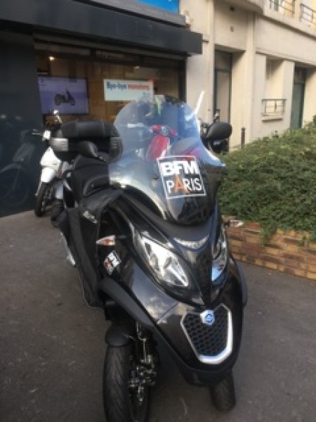 scooter Piaggio MP3 BFM TV