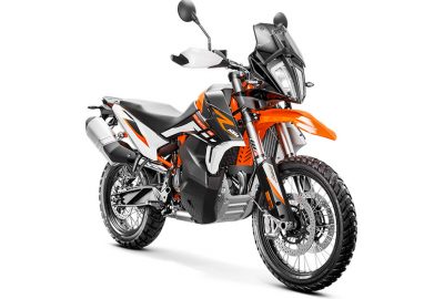 LLD Moto KTM 890 Adventure R vue de quart