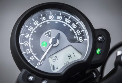 Moto Triumph Bonneville Bobber tableau de bord