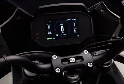 Moto Zero SRS tableau de bord